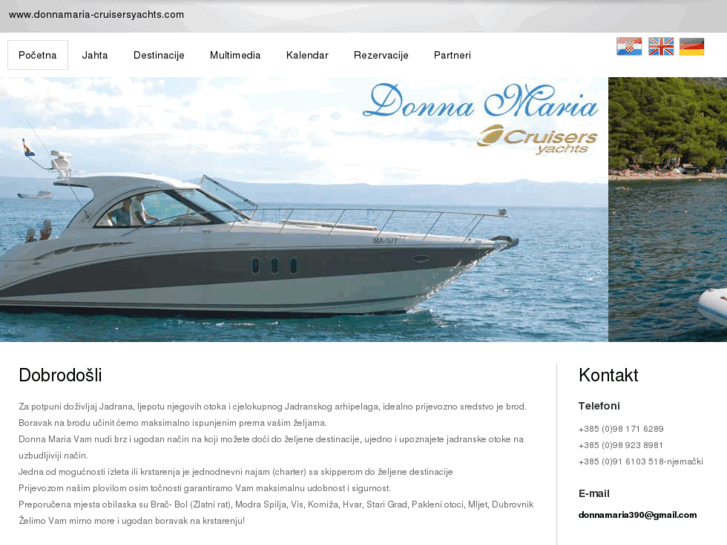 www.donnamaria-cruisersyachts.com