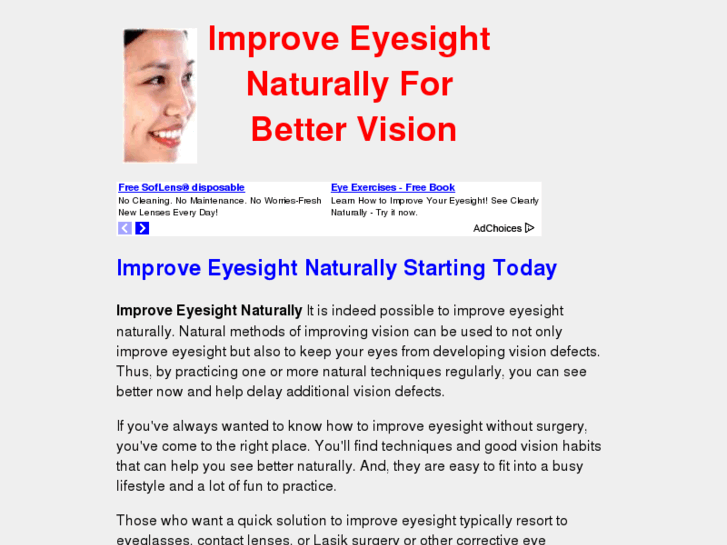 www.improveeyesighttoday.com