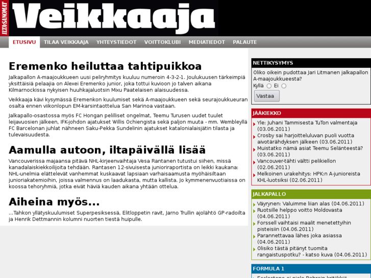 www.isveikkaaja.com