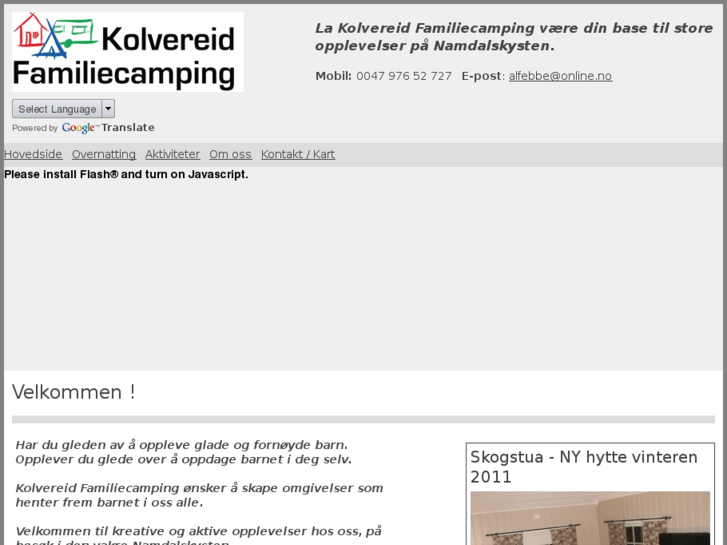 www.kolvereidfamiliecamping.com