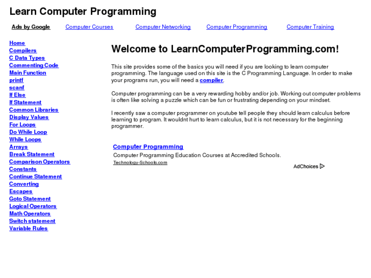 www.learncomputerprogramming.com