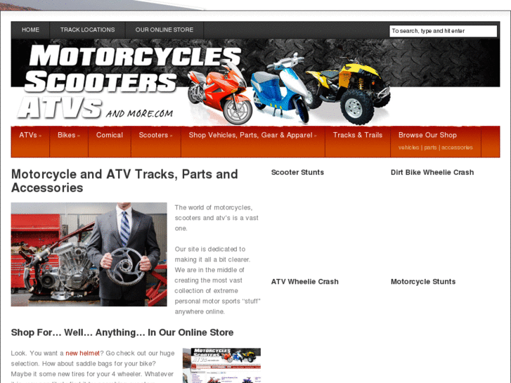 www.motorcyclesscootersatvsandmore.com