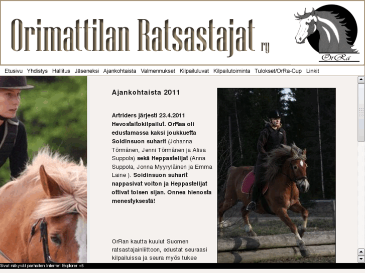 www.orimattilanratsastajat.net