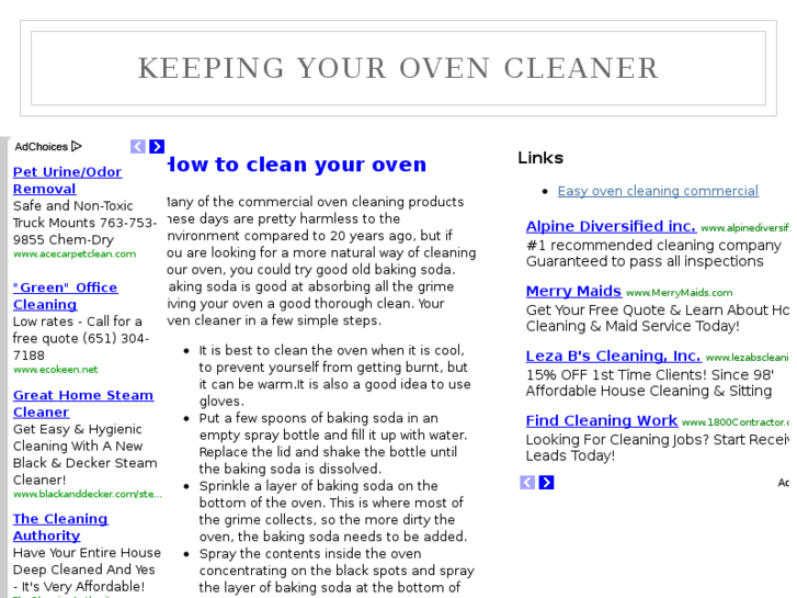 www.ovencleaner.info