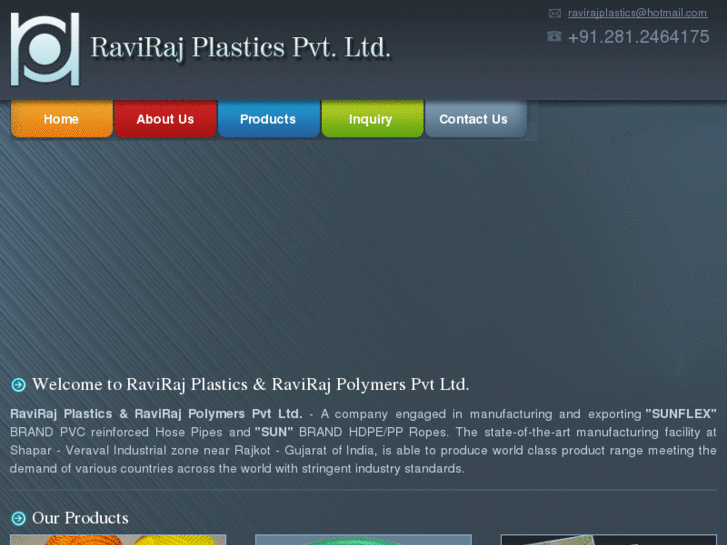 www.ravirajplasticsandceramics.com