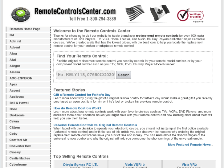 www.remotecontrolscenter.com