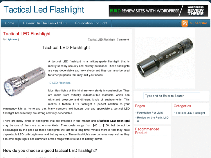 www.tacticalledflashlight.org