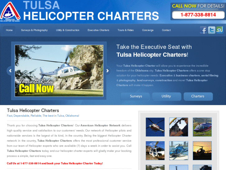 www.tulsahelicoptercharter.com