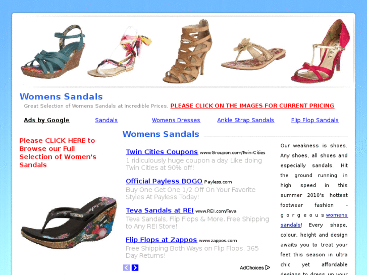 www.womenssandals.org.uk