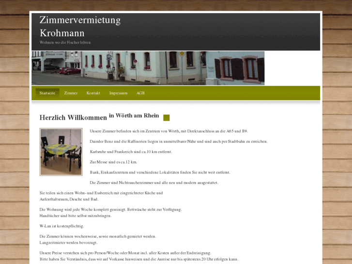 www.zimmervermietung-krohmann.de