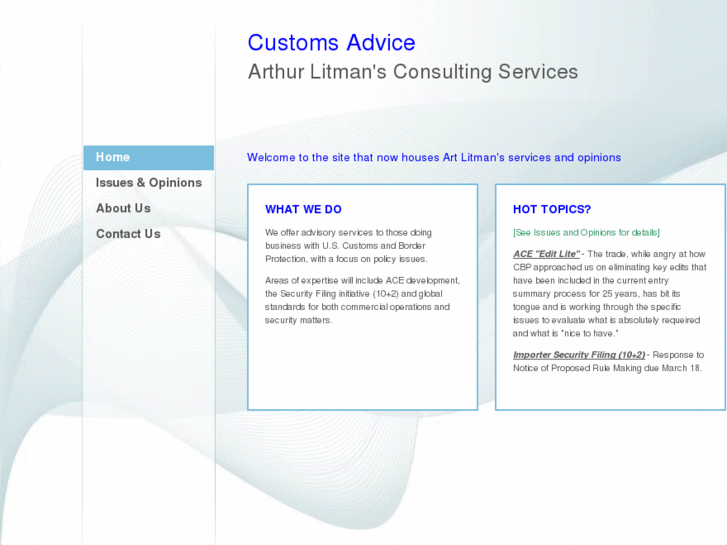 www.customsadvice.com