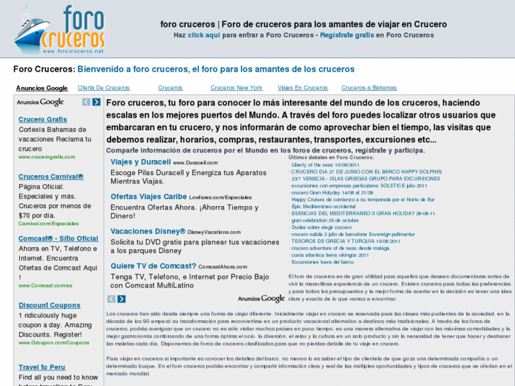 www.forocruceros.net