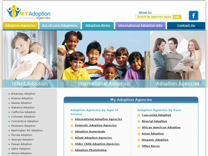 www.myadoptionagencies.com