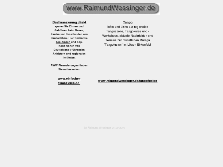 www.raimundwessinger.de