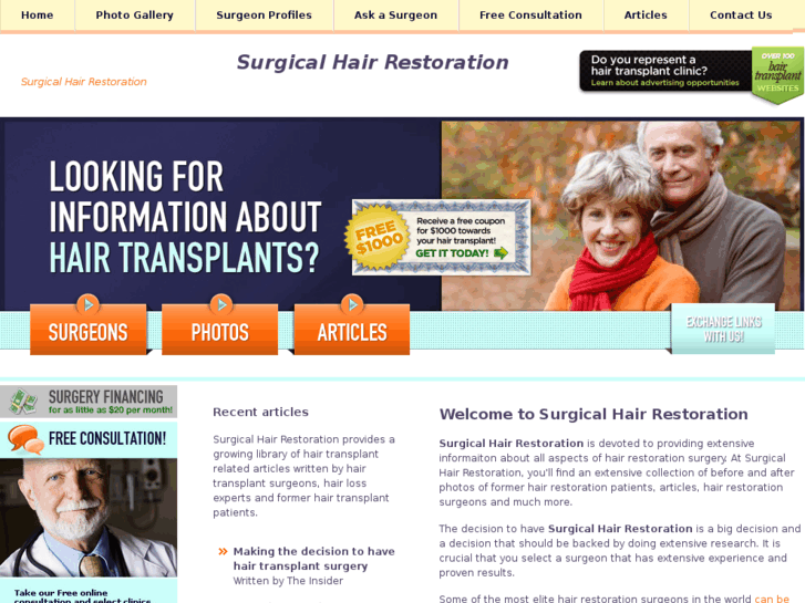 www.surgicalhairrestoration.net