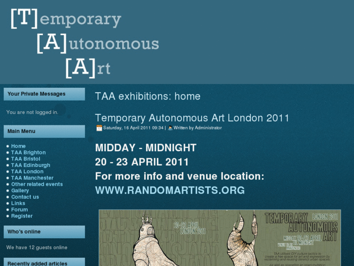 www.taaexhibitions.org