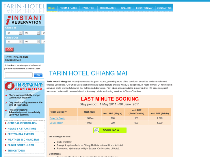 www.tarinhotel.com