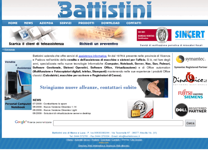 www.battistini-snc.it