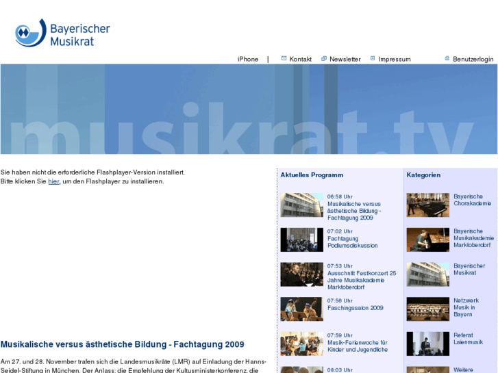 www.bayerischermusikrat.tv