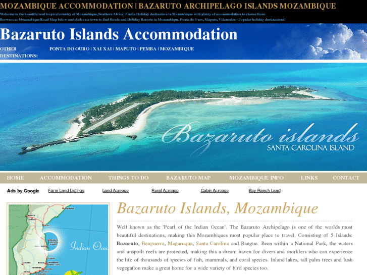 www.bazarutoislandsaccommodation.co.za