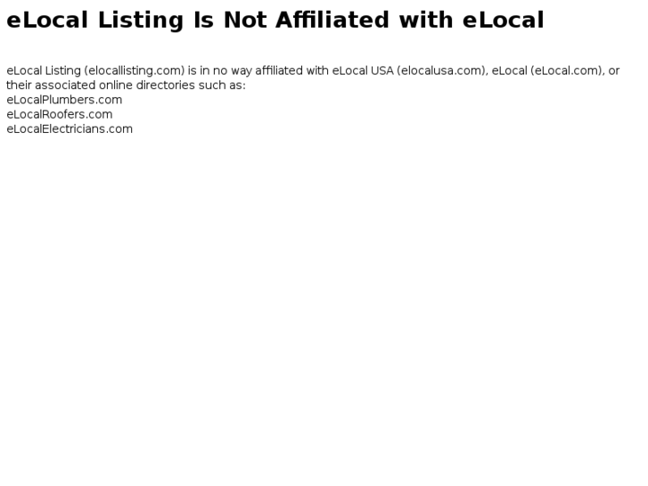 www.elocallistings.com