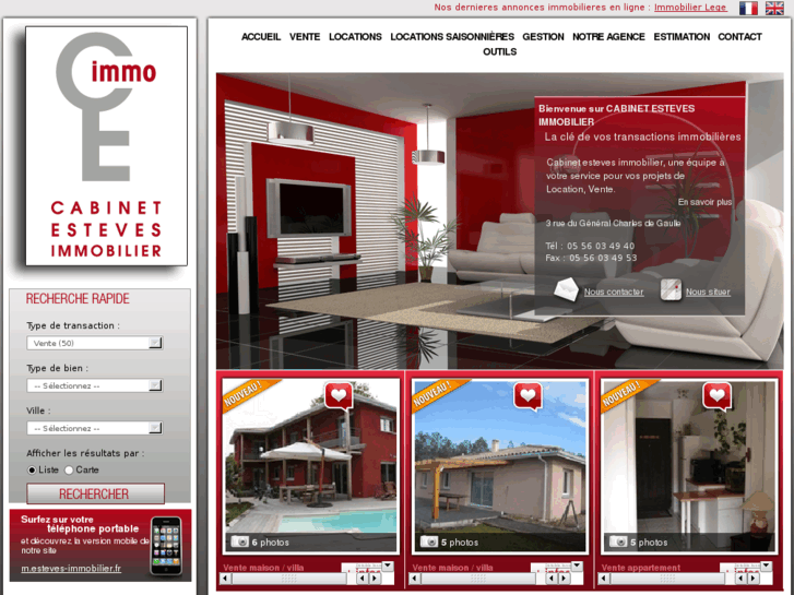 www.esteves-immobilier.com