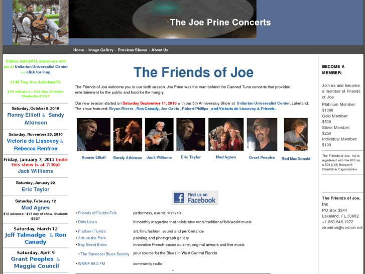 www.joeprine.org