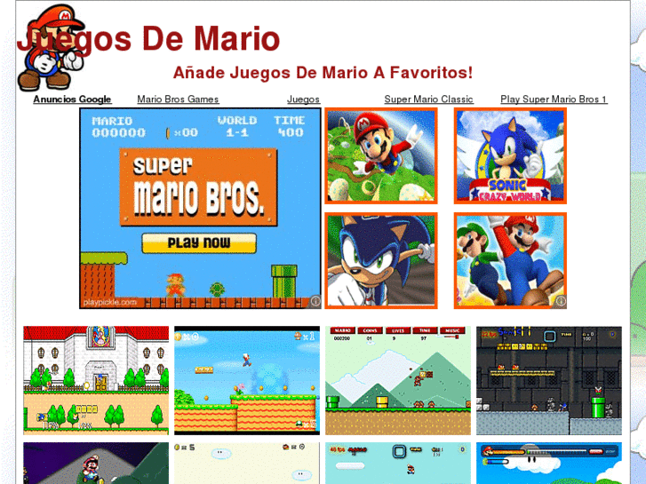 www.juegosonlinedemario.com