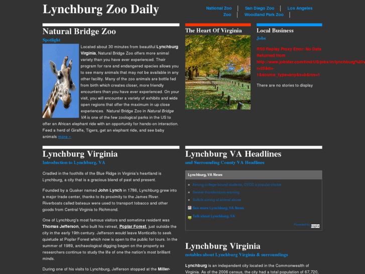 www.lynchburgzoo.com
