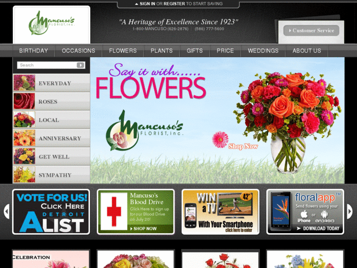 www.mancusosflorist.com