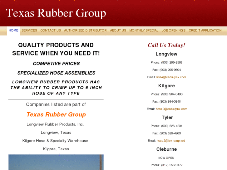 www.texasrubbergroup.com