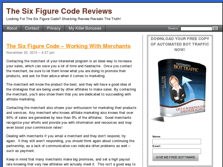 www.thesixfigurecodereviews.net