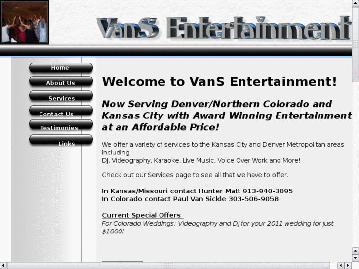 www.vansentertainment.com