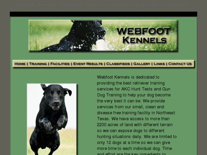 www.webfootkennels.com