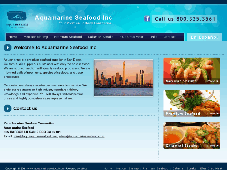 www.aquamarineseafood.com