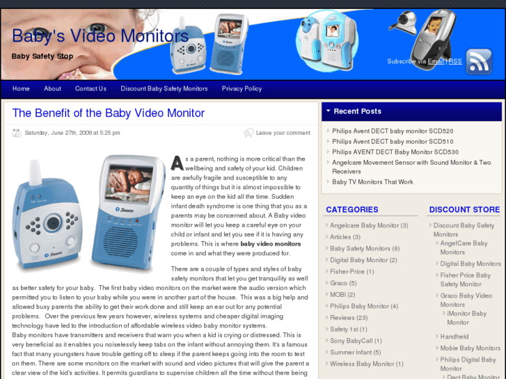 www.babysvideomonitors.com