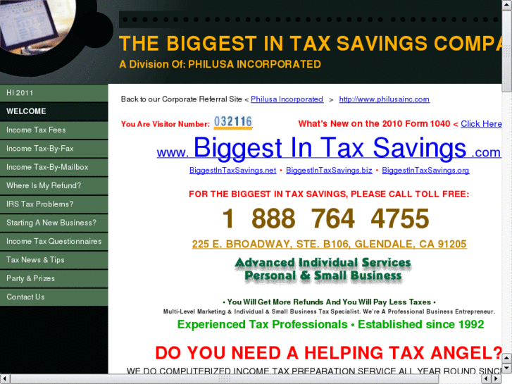 www.biggestintaxsavings.com