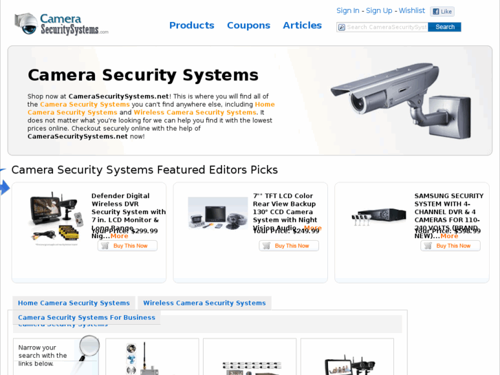 www.camerasecuritysystems.net