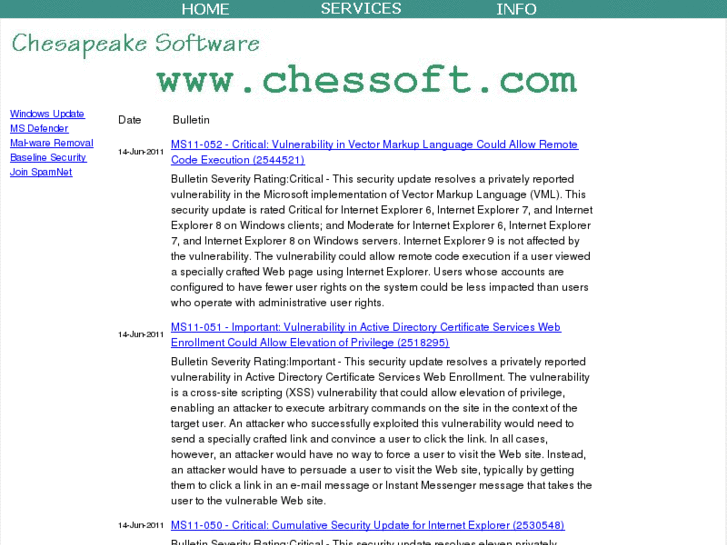 www.chesapeakesoftware.com