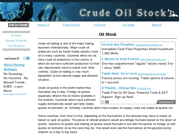 www.crudeoilstock.net