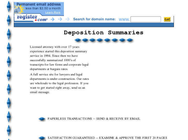 www.depositionsummaries.com