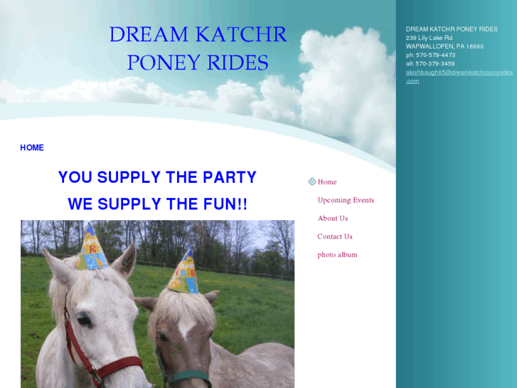 www.dreamkatchrponyrides.com