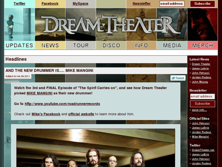 www.dreamtheater.net