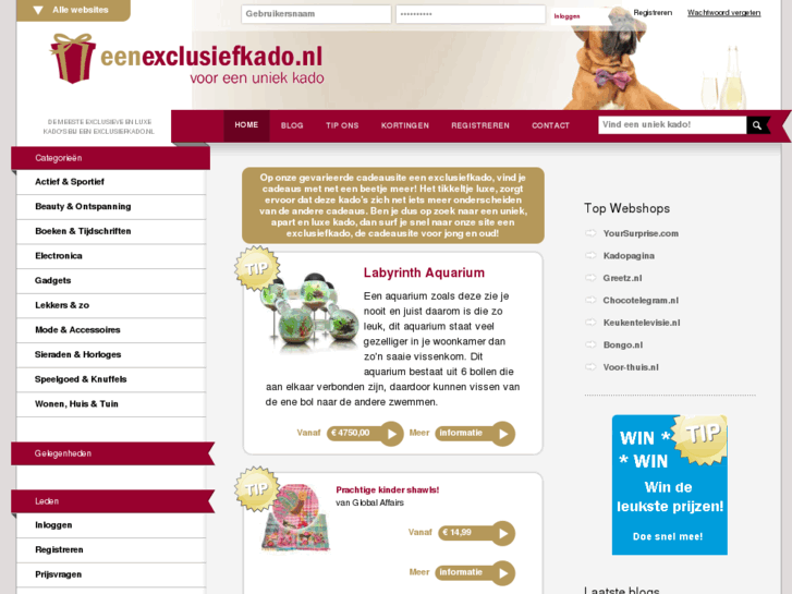 www.eenexclusiefkado.nl