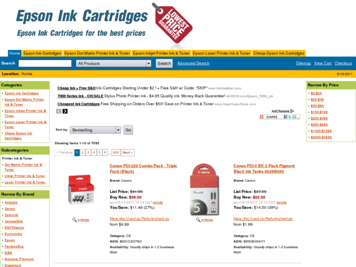 www.epsoninkcartridges.us