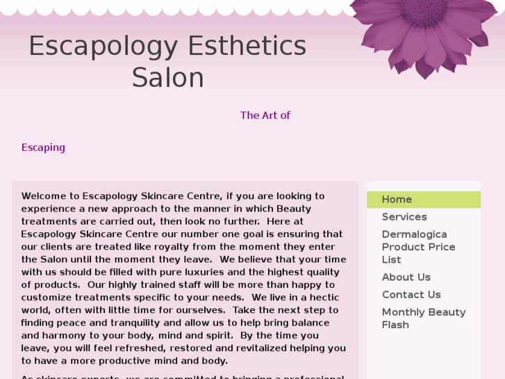 www.escapologyspa.com