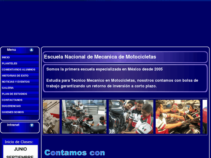 www.escuelanacionaldemecanicademotocicletas.com