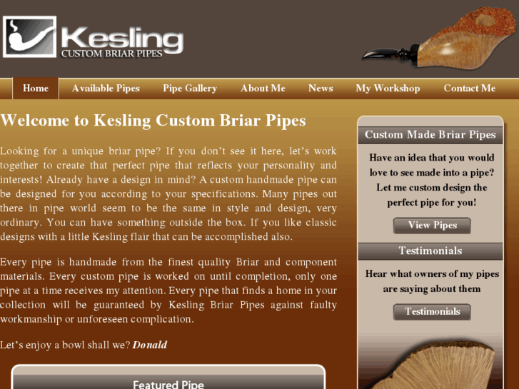 www.keslingbriarpipes.com