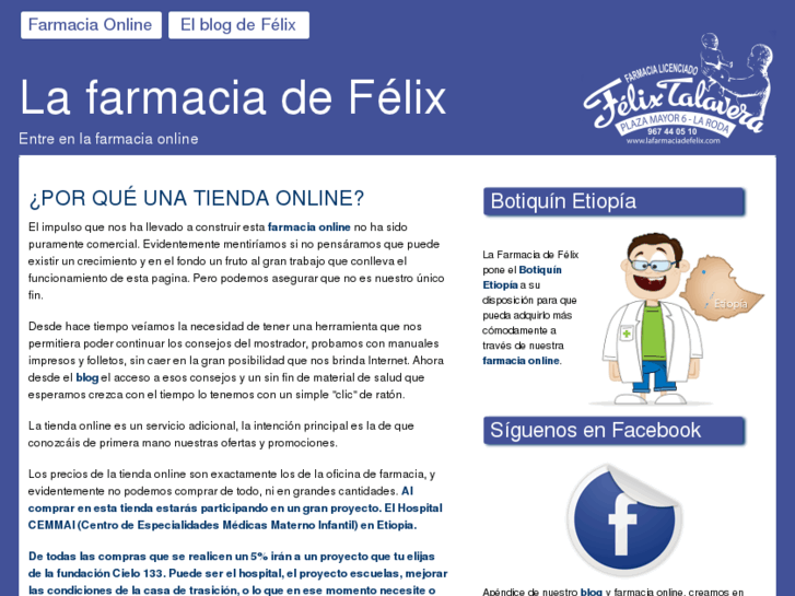 www.lafarmaciadefelix.com