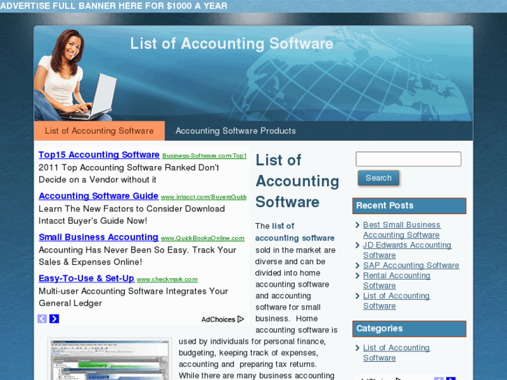 www.listofaccountingsoftware.net